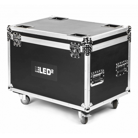 LED2 DOUBLE FLIGHT CASE BEAM 7/5R MOVING HEAD HYBRID